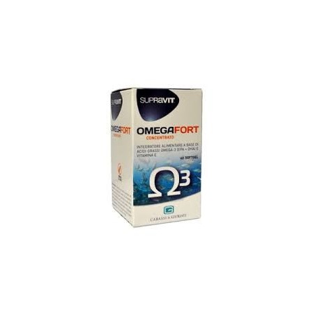 Omegafort supravit 60 capsule integratore alimentare