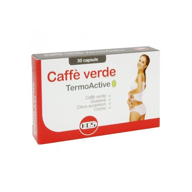 Caffe' verde termoactive integratore alimentare 30 capsule