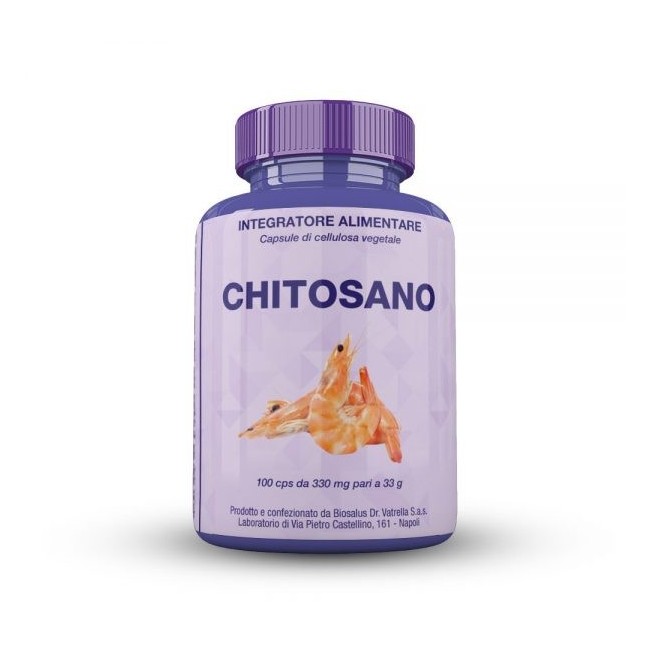 Biosalus Chitosano 100 capsule integratore alimentare 330 mg