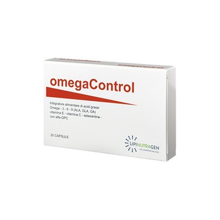 Lipinutragen Omegacontrol integratore alimentare 20 capsule