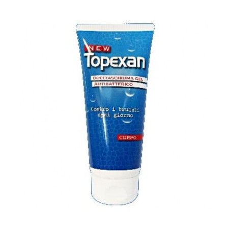 New topexan docciaschampoo gel peri brufoli sul corpo 200 ml