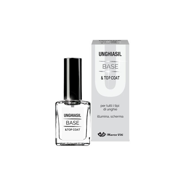 Unghiasil base & top coat trattamento per manicure 10 ml