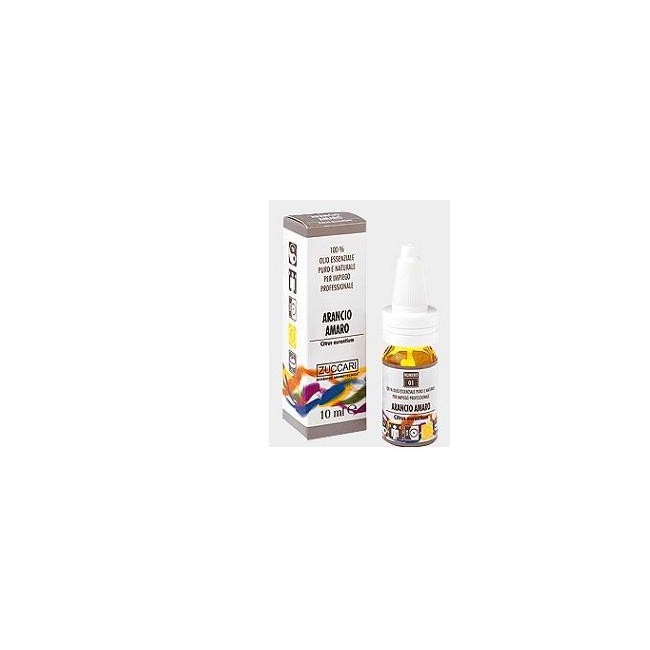 Zuccari olio essenziale arancio amaro effetto rilassante 10 ml