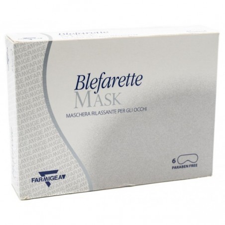 Blefarette mask 6 maschere riposanti per occhi stanchi monouso