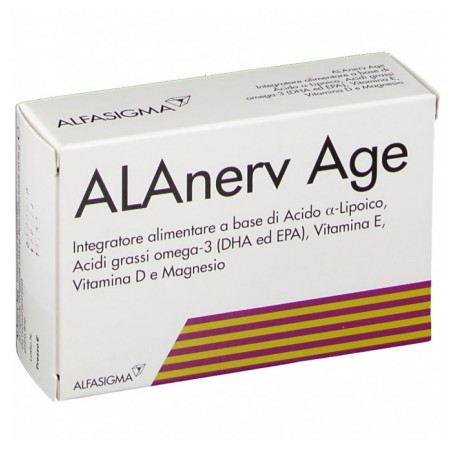 Alfa Wassermann Alanerv Age 20 Capsule Softgel 6 Pezzi