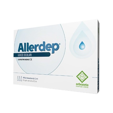 Allerdep gocce oculari rinfrescanti 10 fiale monodose 0,5 ml