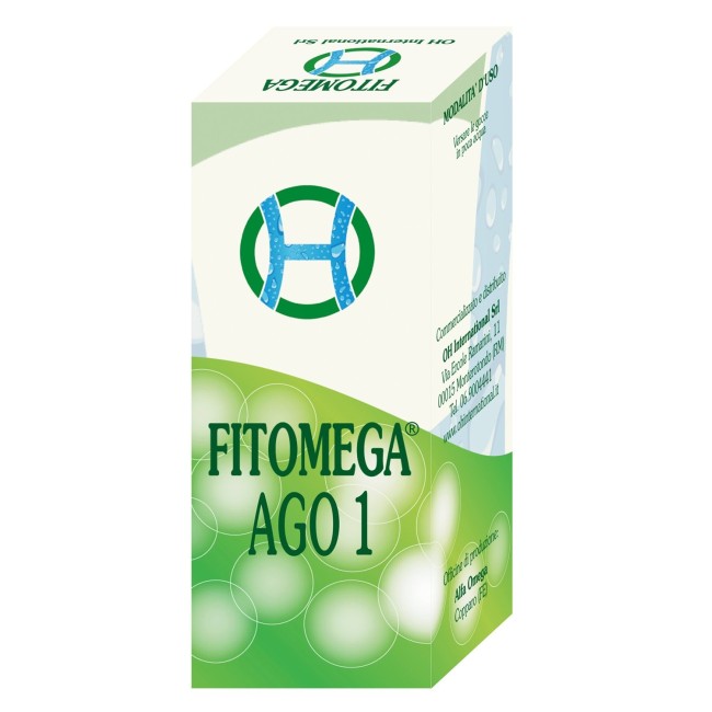 OH Internationa Fitomega ago 1 50ml gocce soluzione idroalcolica