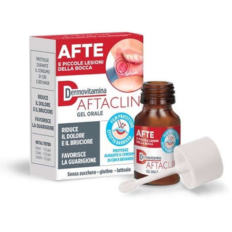 Dermovitamina aftaclin gel 