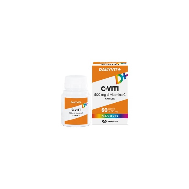 Marco Viti Farmaceutici Dailyvit+ C  500mg 60 Capsule