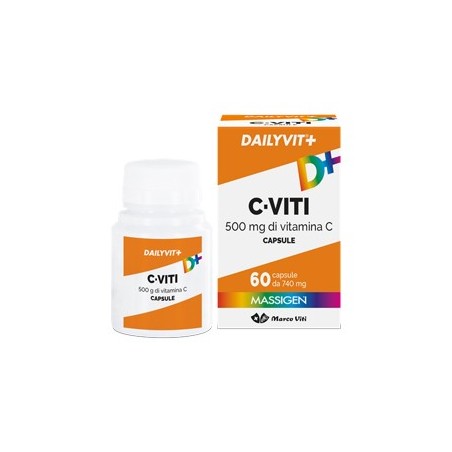 Marco Viti Farmaceutici Dailyvit+ C  500mg 60 Capsule