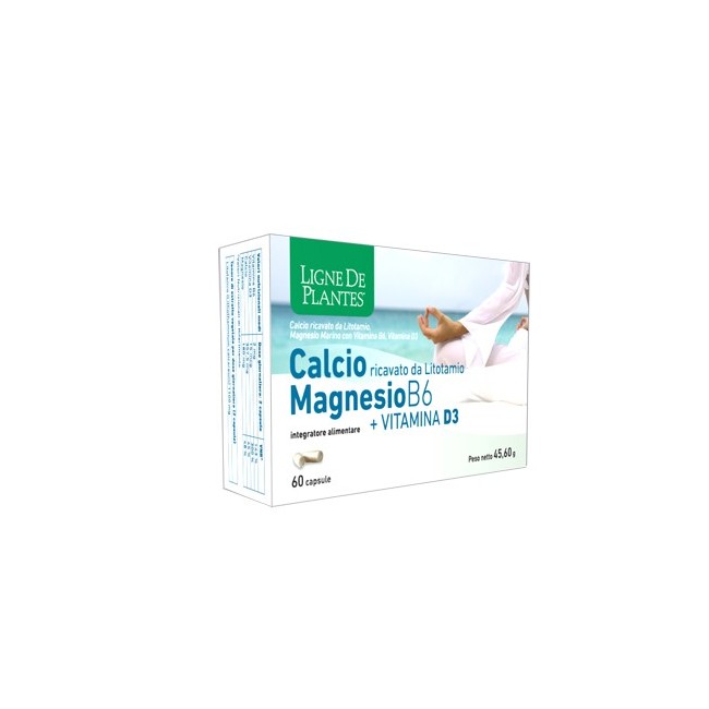 Natura Service Calcio + Magnesio B6 + Vitamina D3 60 Capsule