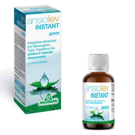 Specchiasol Ansiolev instant gocce integratore alimentare 20 ml