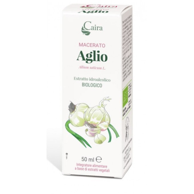 Caira aglio macerato idroalcolico bio gocce rimedio fitoterapico 50 ml