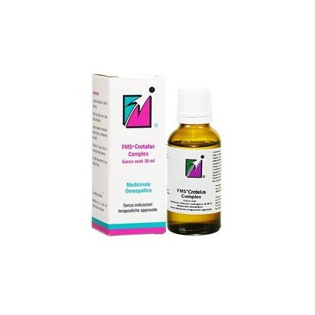 Fms crotalus complex orale gocce medicinale omeopatico 30 ml