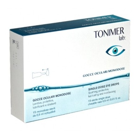 Ganassini Tonimer lab gocce oculari monodose 15 x 0,5 ml