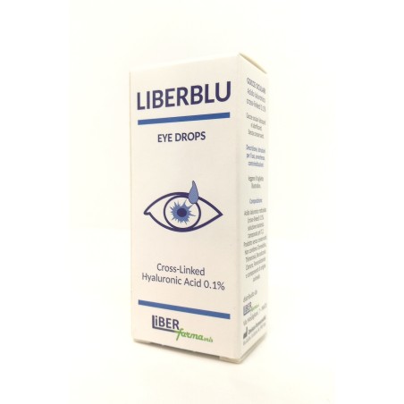 Liberfarma Liberblu gocce oculari a base di acido ialuronico 10 ml