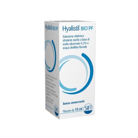 Hyalistil bio PF Gocce oculari con acido ialuronico 0,2% 10 ml ROSSI 10 ML