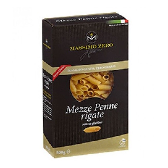 Massimo Zero mezze penne rigate pasta senza glutine 1 kg