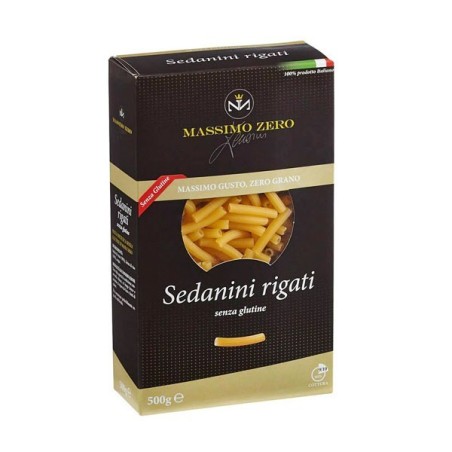 Massimo Zero Sedanini rigati pasta senza glutine 400 grammi