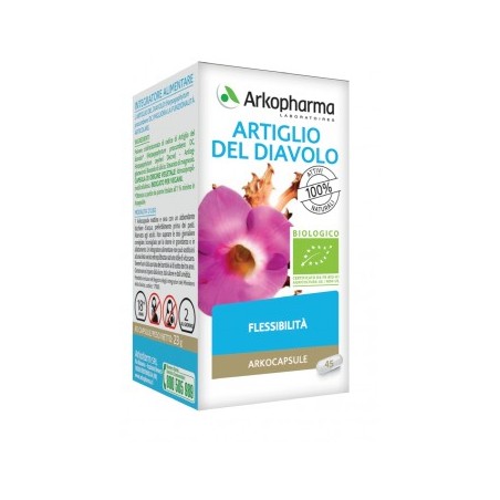 Arkocapsule artiglio del diavolo bio integratore alimentare 45 capsule