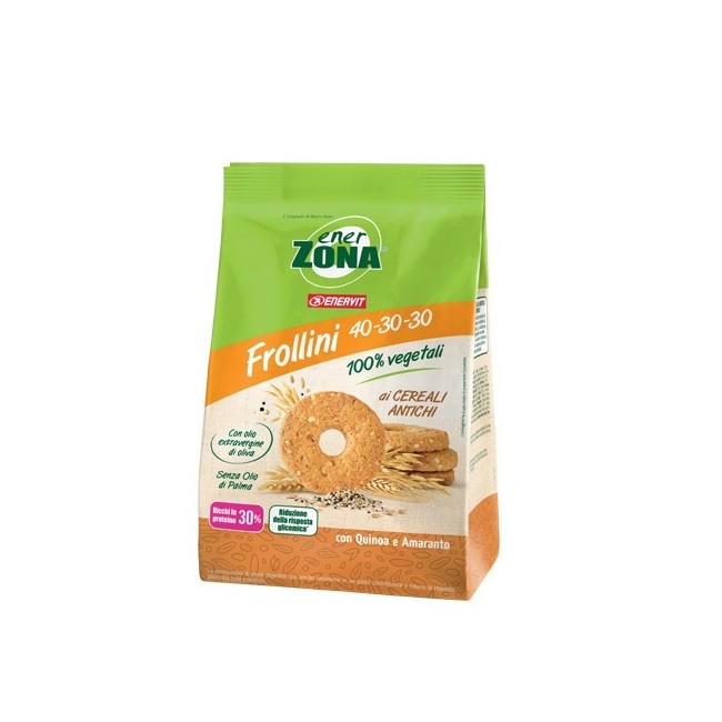 Enerzona frollini vegetali cereali antichi pasto sostitutivo 250 g