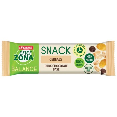 Enerzona snack cereals choco pasto sostitutivo per controllo peso 25 g