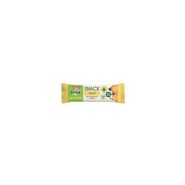 Enerzona snack cookie milk ciocholate 33 gr pasto sostitutivo