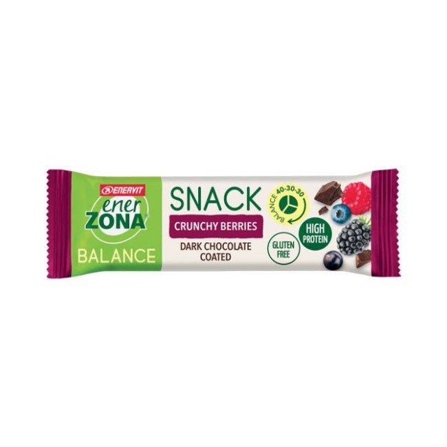 Enerzona snack crunchy berries 33 g pasto sostitutivo