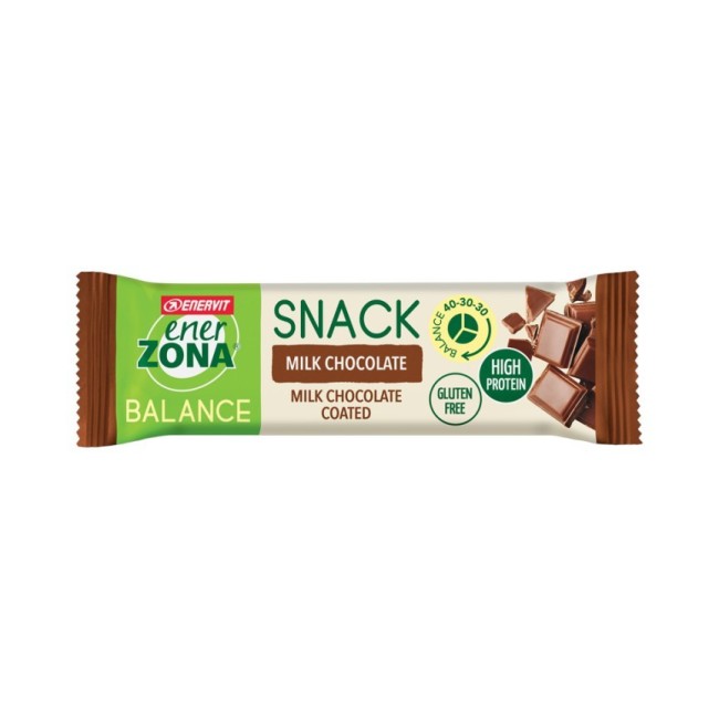 Enerzona snack milk choco 33 g pasto sostitutivo controllo peso