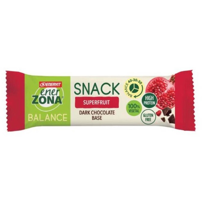 Enerzona snack super fruit 25 g pasto sostitutivo controllo peso