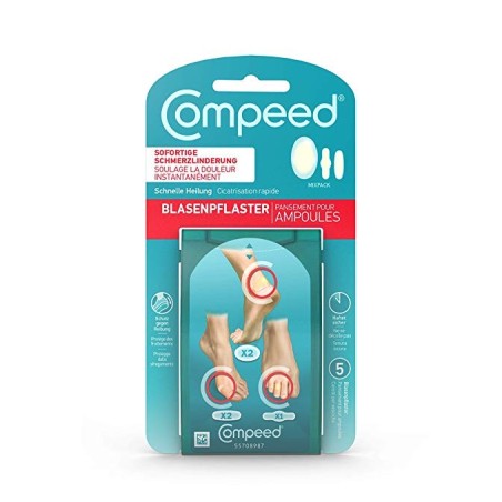 Compeed cerotti Idrocolloidali per vesciche misto 5 pezzi