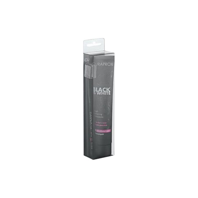 Curaprox black is white dentifricio da 90 ml + spazzolino