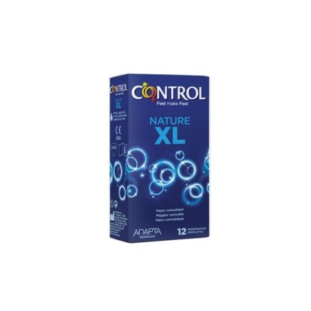 Control new nature profilattici 2,0 xl extra large 12 pezzi