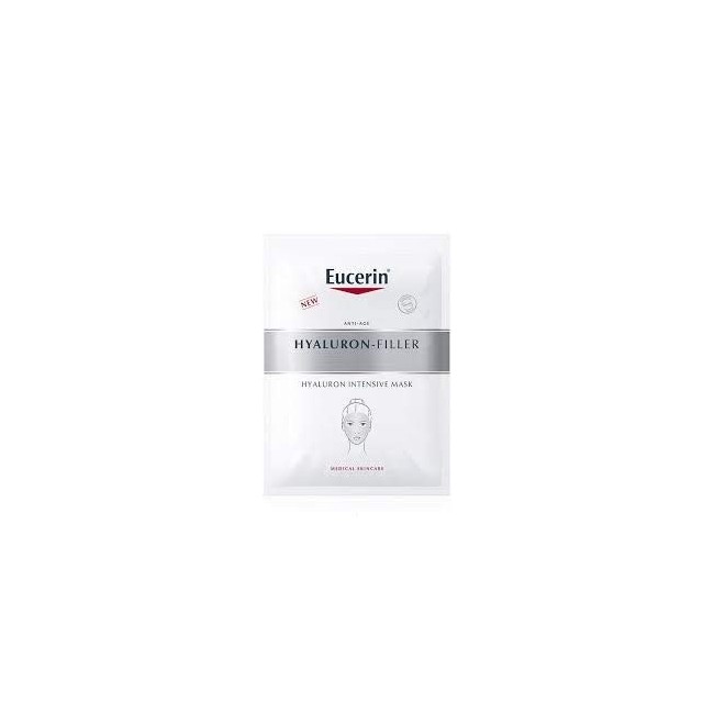 Eucerin hyaluron mask mono maschera viso con acido ialuronico 1 pezzo