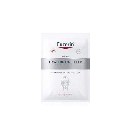 Eucerin hyaluron mask mono maschera viso con acido ialuronico 1 pezzo