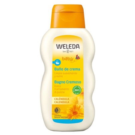 Weleda cosmetici Baby bagno cremoso calendula 200 ml