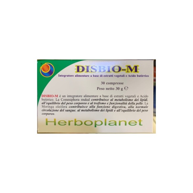 Herboplante Disbio m 30 compresse integratore alimentare