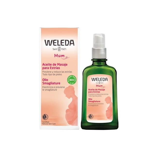 Wleleda Mum olio smagliature per la donna in gravndanza 100 ml