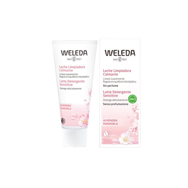 Weleda Latte detergente sensitive mandorla pelle sensibile 75 ml