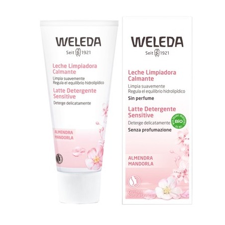 Weleda Latte detergente sensitive mandorla pelle sensibile 75 ml