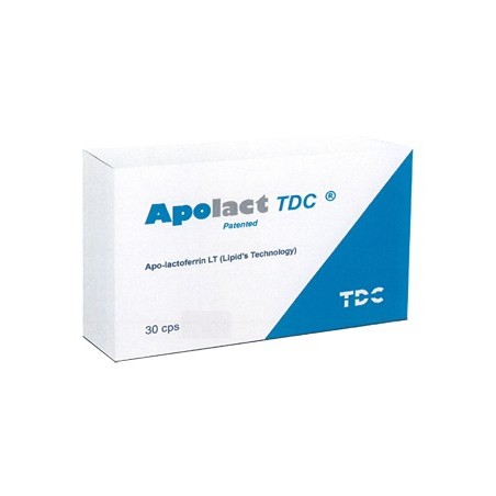 Apolact tdc 30 capsule integratore alimentare per carenza lattoferrina