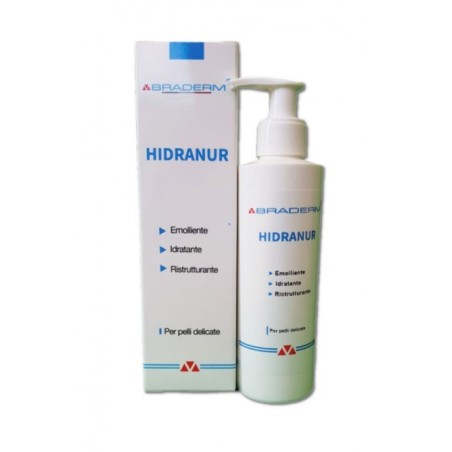 Braderm Hidranur crema idratante per il corpo con acido ialuronico 200 ml