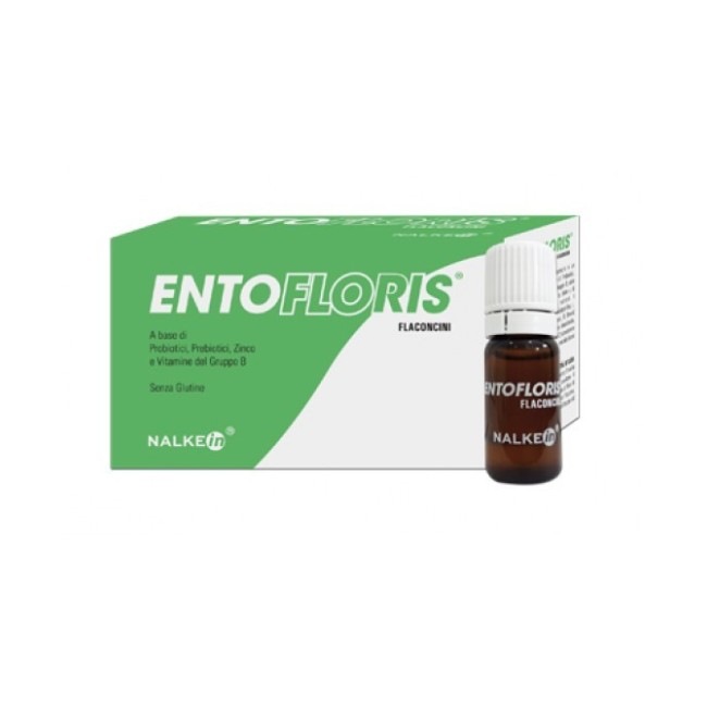 Nalkein farma Entofloris integratore 10 flaconcini 10 ml