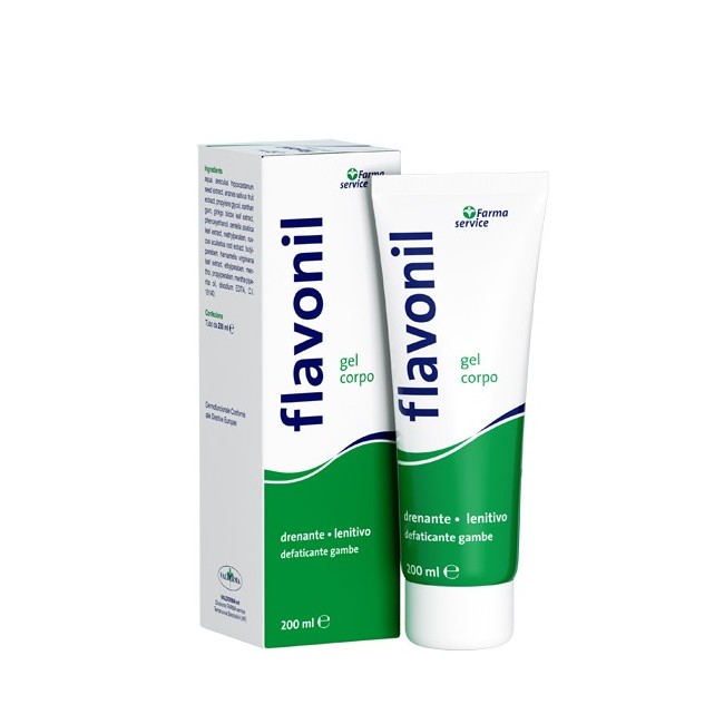 Valderma Flavonil corpo gel per gambe gonfie e pesanti