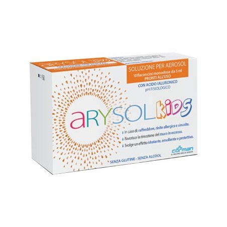 Arysol kids soluzione bambini 10 flaconcini monodose 5ml