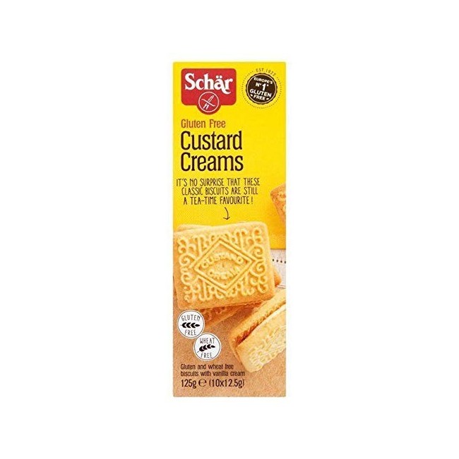 Schar custard cream biscotto senza glutine 125 g