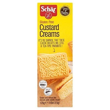 Schar custard cream biscotto senza glutine 125 g