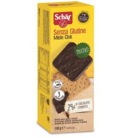 Schar biscotti miele ciok alimento senza glutine 190 g