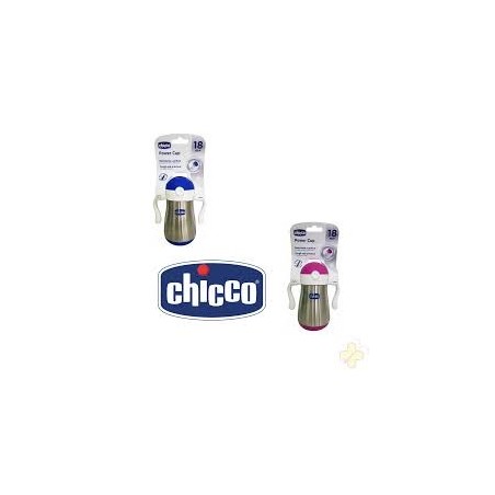 Chicco tazza inox bimbo resistente e pratica 237 ml