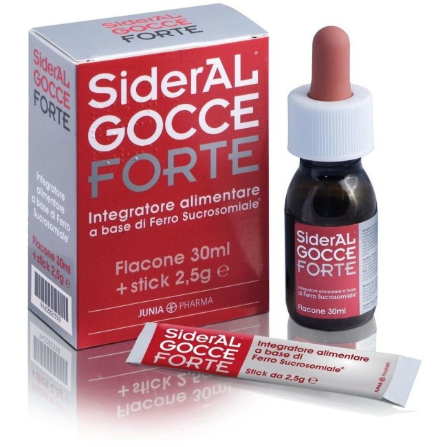 Junia pharma Sideral gocce forte integratore 30 ml